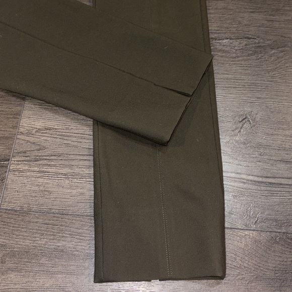 Vince High-Waist Stitch Front Leggings Size XS Night Pine - Picture 9 of 13